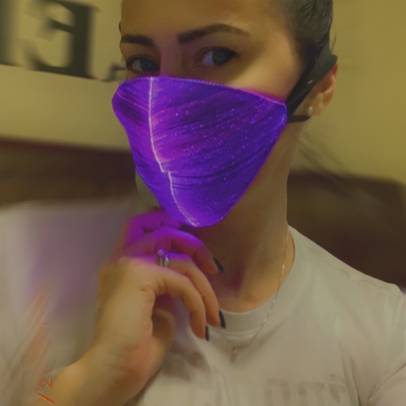 LED MASK 🤩😷💜💖💛❤️💚🖤😷🤩